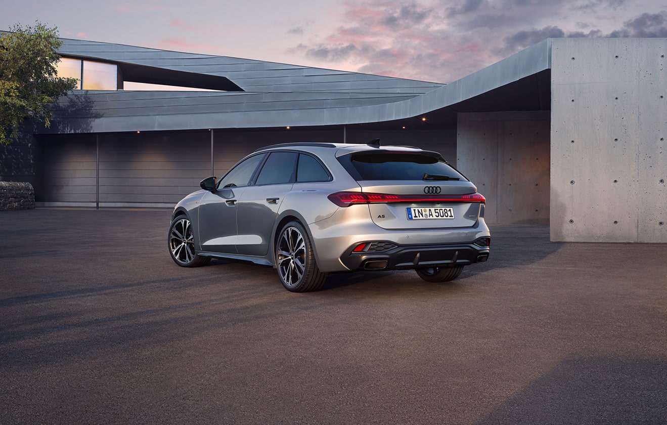 Bild von neuen Audi A5 hinten