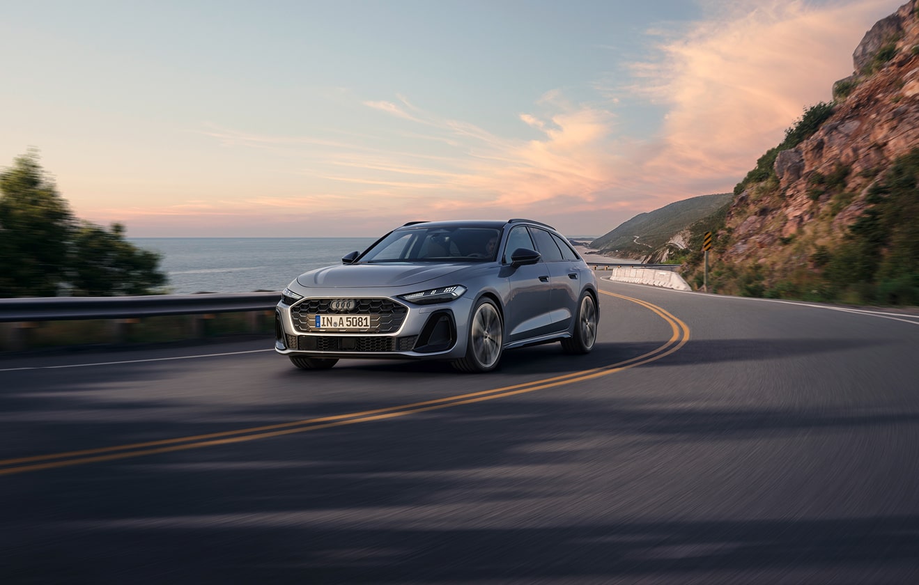 Bild von neuen Audi A5 vorne