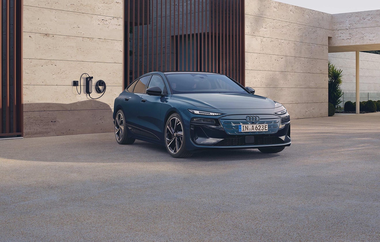 Bild von Audi A6 e-tron von vorne