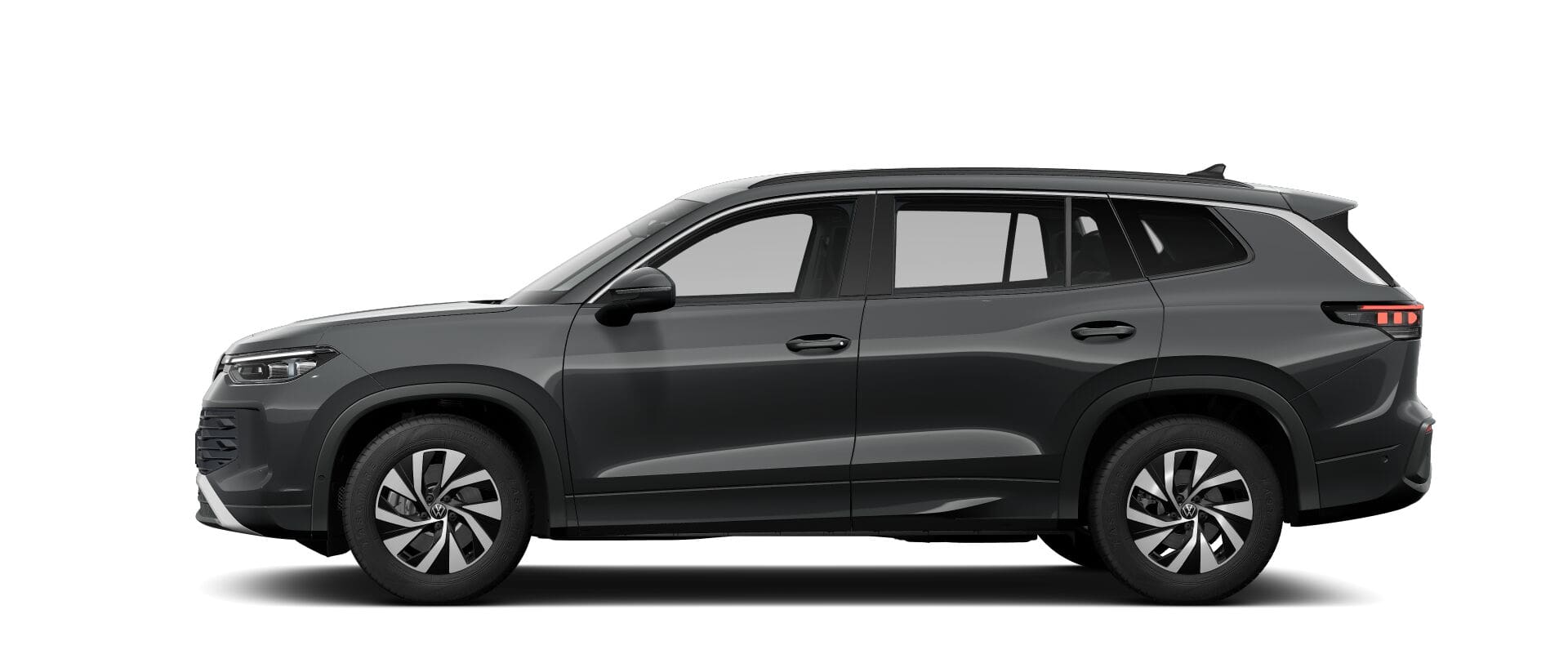 Bild von neuen VW Tayron Seitlich